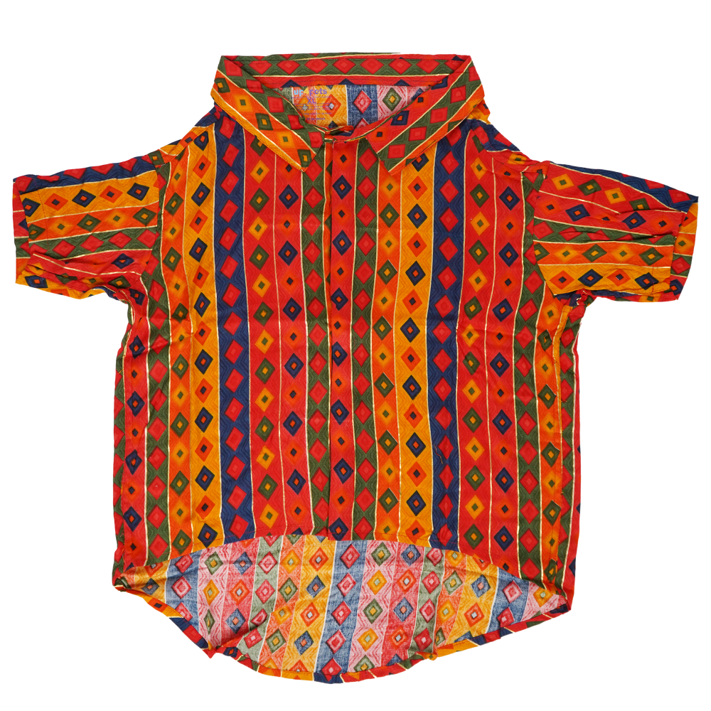 Up4pets Dholi Taro Cotton Shirts For Dogs (Red)