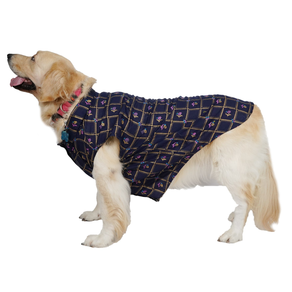 Up4pets Noor Cotton Shirts For Dogs (Blue)