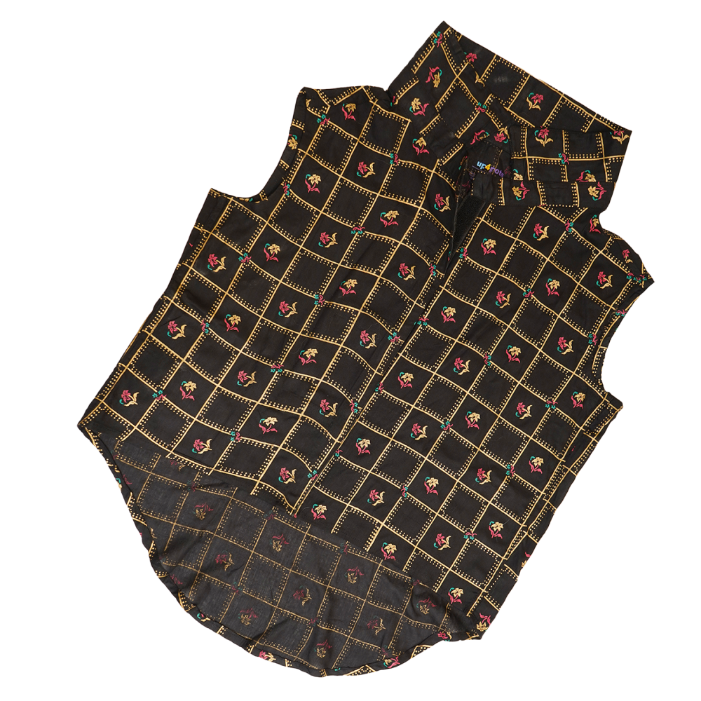 Up4pets Noor Cotton Shirts For Dogs (Black)