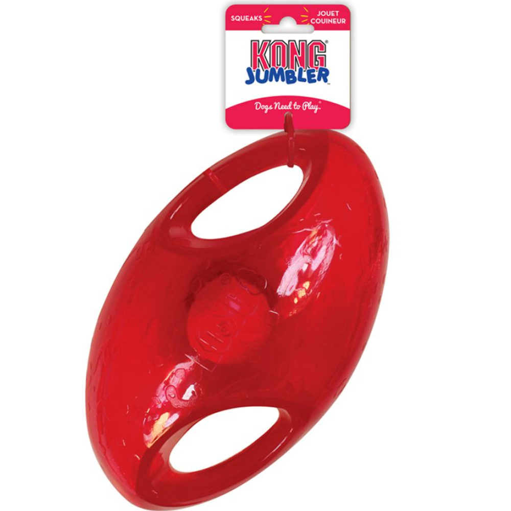 Kong Jumbler Footall Dog Toy - Assorted