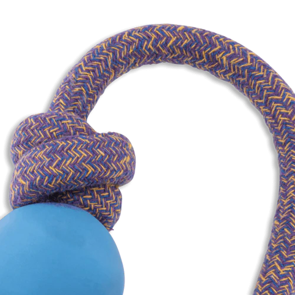 Beco Rubber Ball On Rope Toy for Dogs