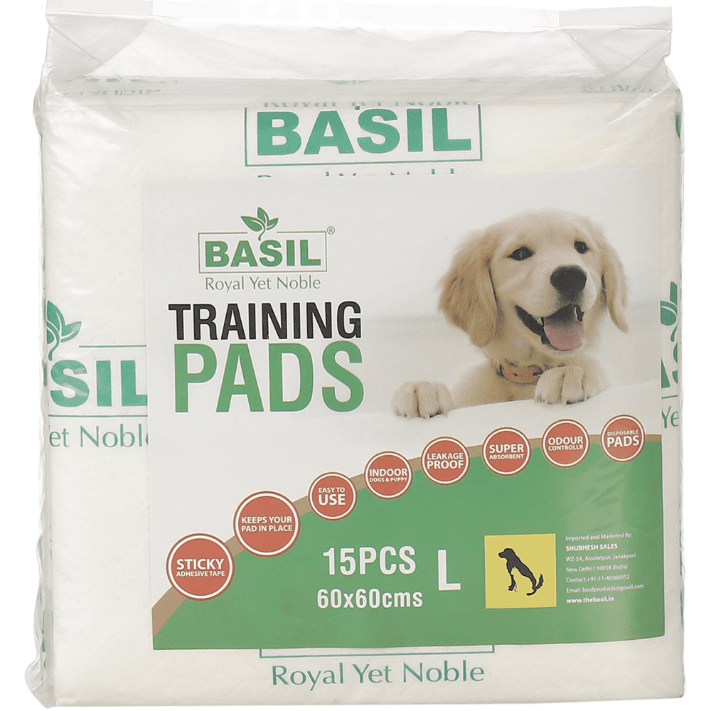 Basil Puppy Training Pads (60x60cm)