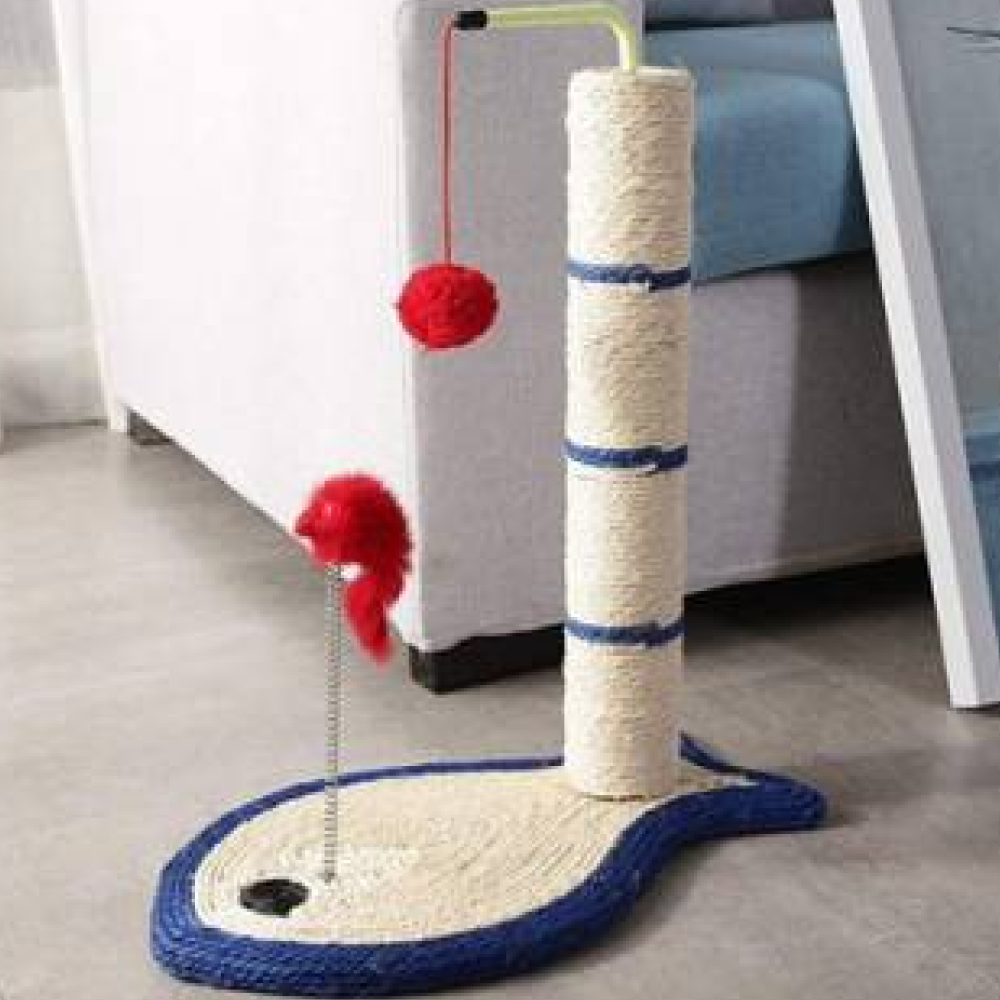 Emily Pets Fish Shaped Cat Scratch Post