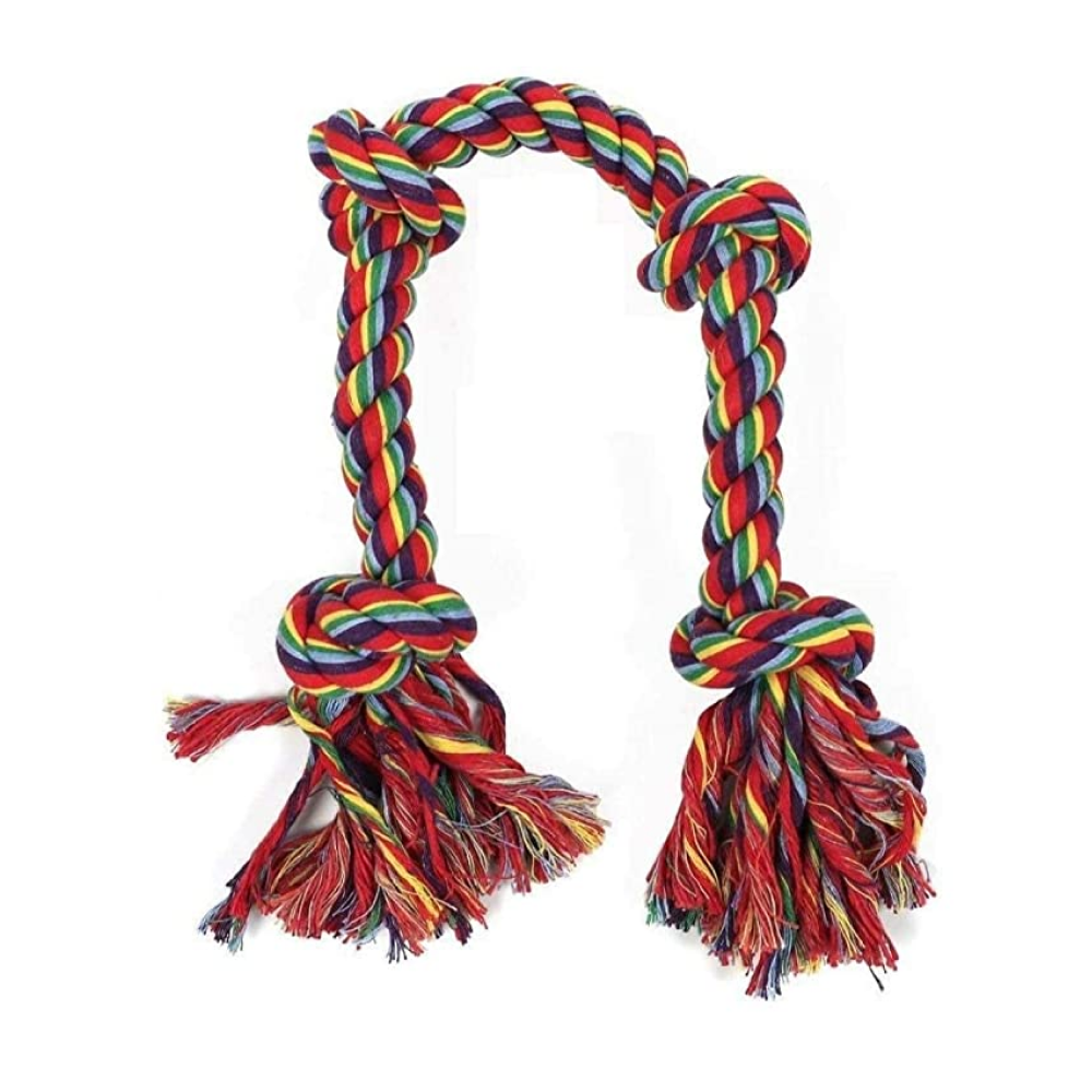 Kiki N Pooch 4 Knot Rope Toy for Dogs