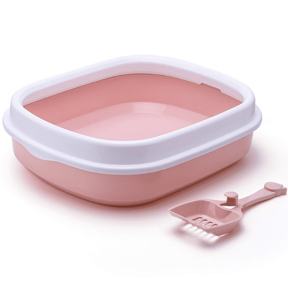 Emily Pets Cat Litter Box With Scooper