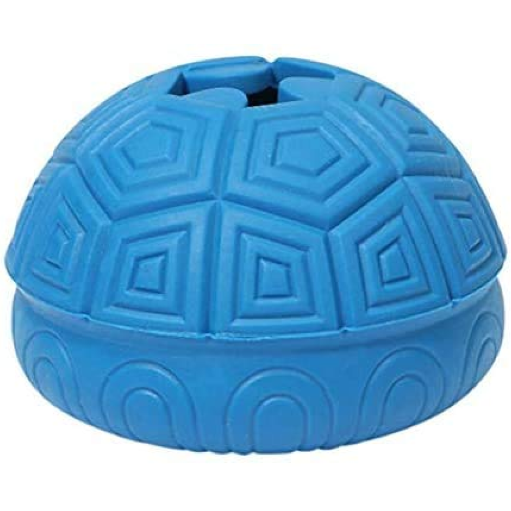 Emily Pets Rubber Turtle Shell Shaped Interactive Toy for Dogs