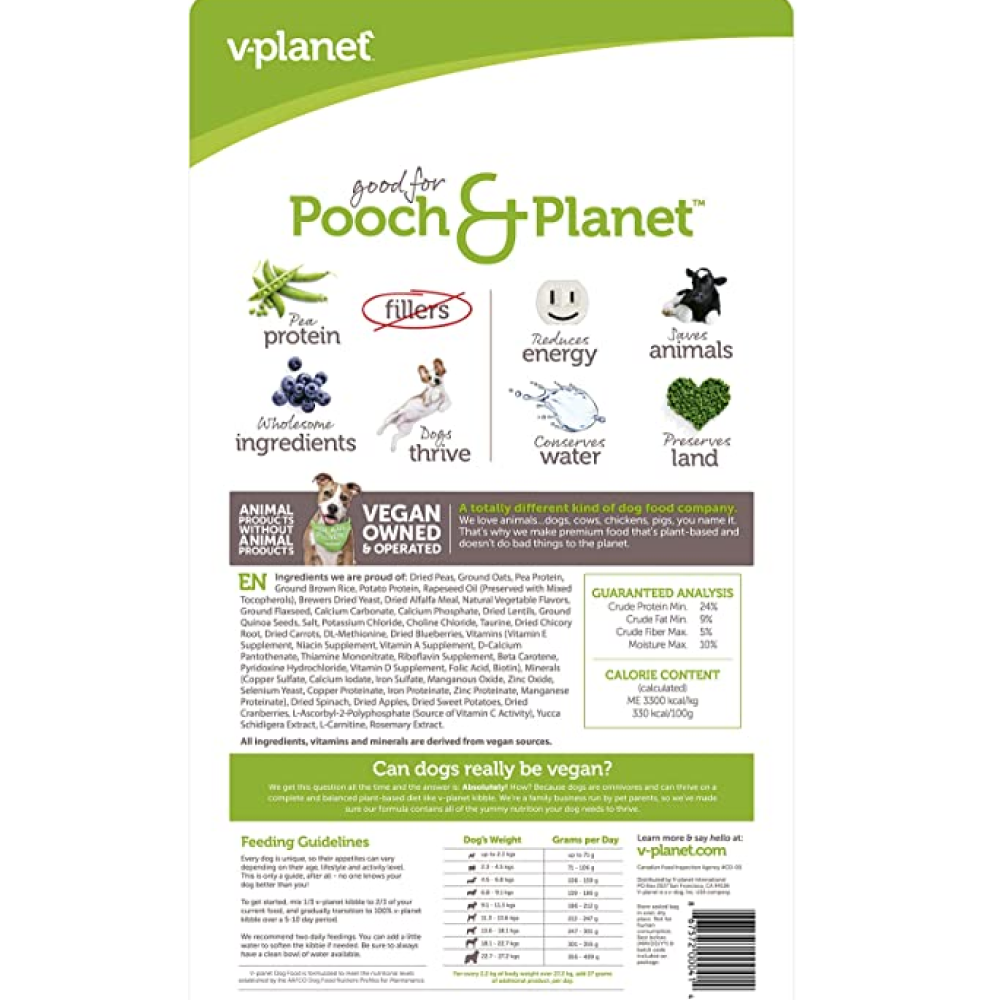 V-Planet Mini Bites Kibble for Small & Mini Breeds Dog Dry Food