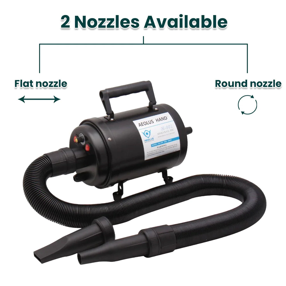 Aeolus Cyclone Single Motor Hair Grooming Dryer for Pets