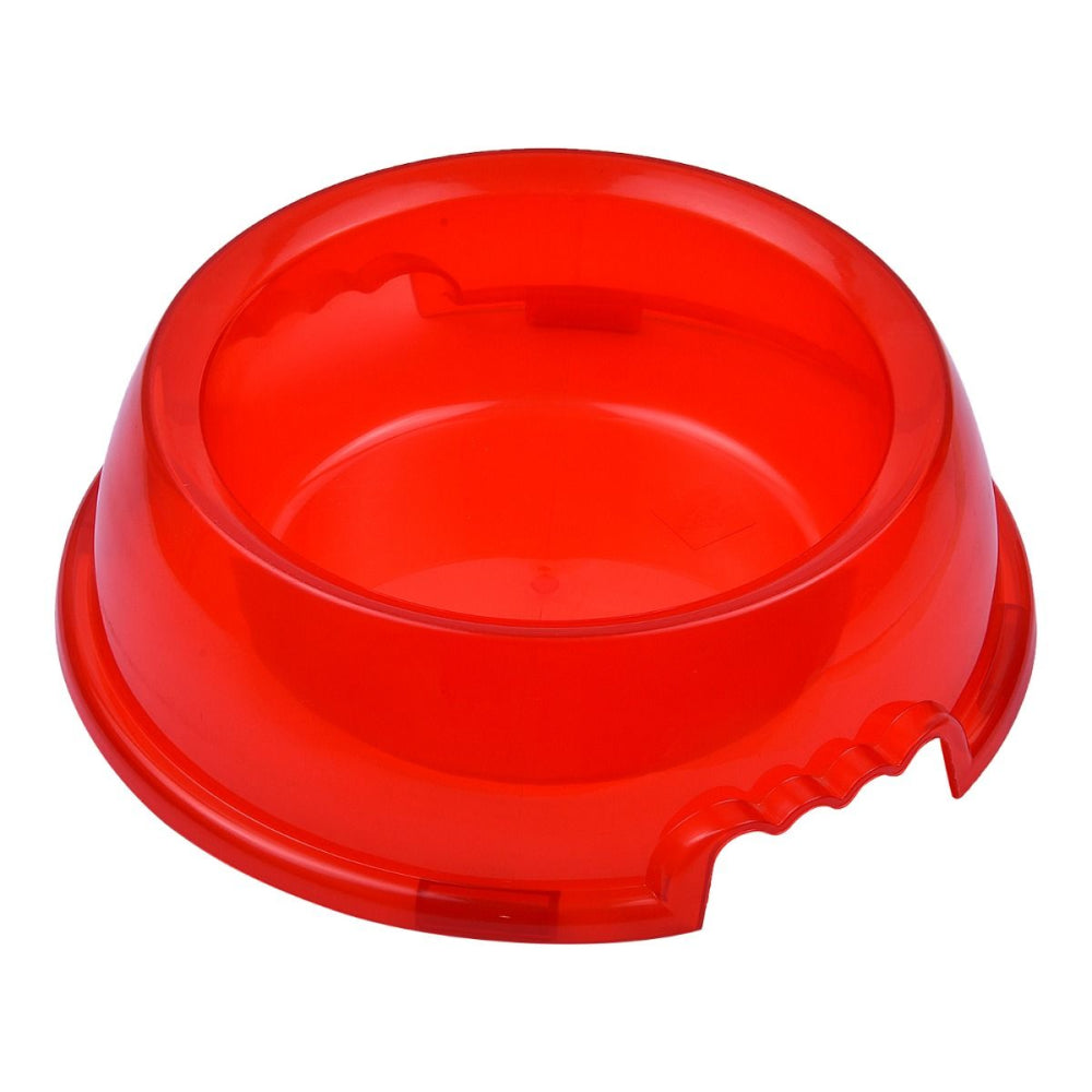 Glenand Translucent Plastic Bowl for Pets