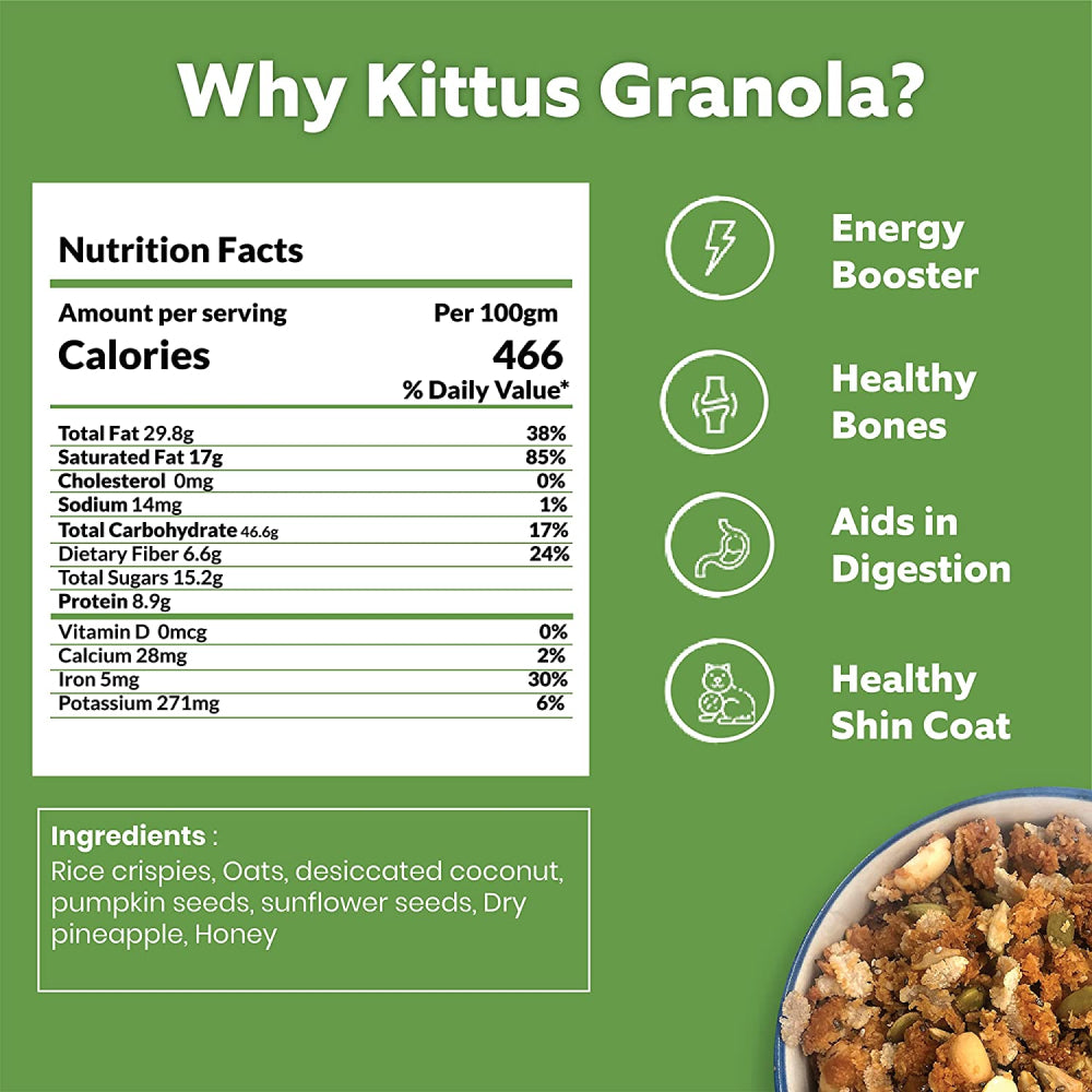 Goofy Tails Kittuƒ??s Granola Coconut Love Dog Treats
