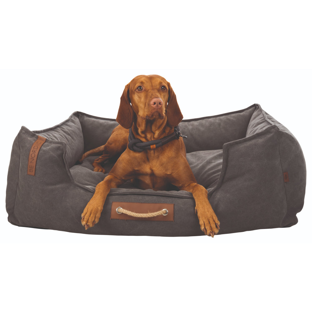 Trixie BE NORDIC Bed Fohr for Dogs (Dark Grey)
