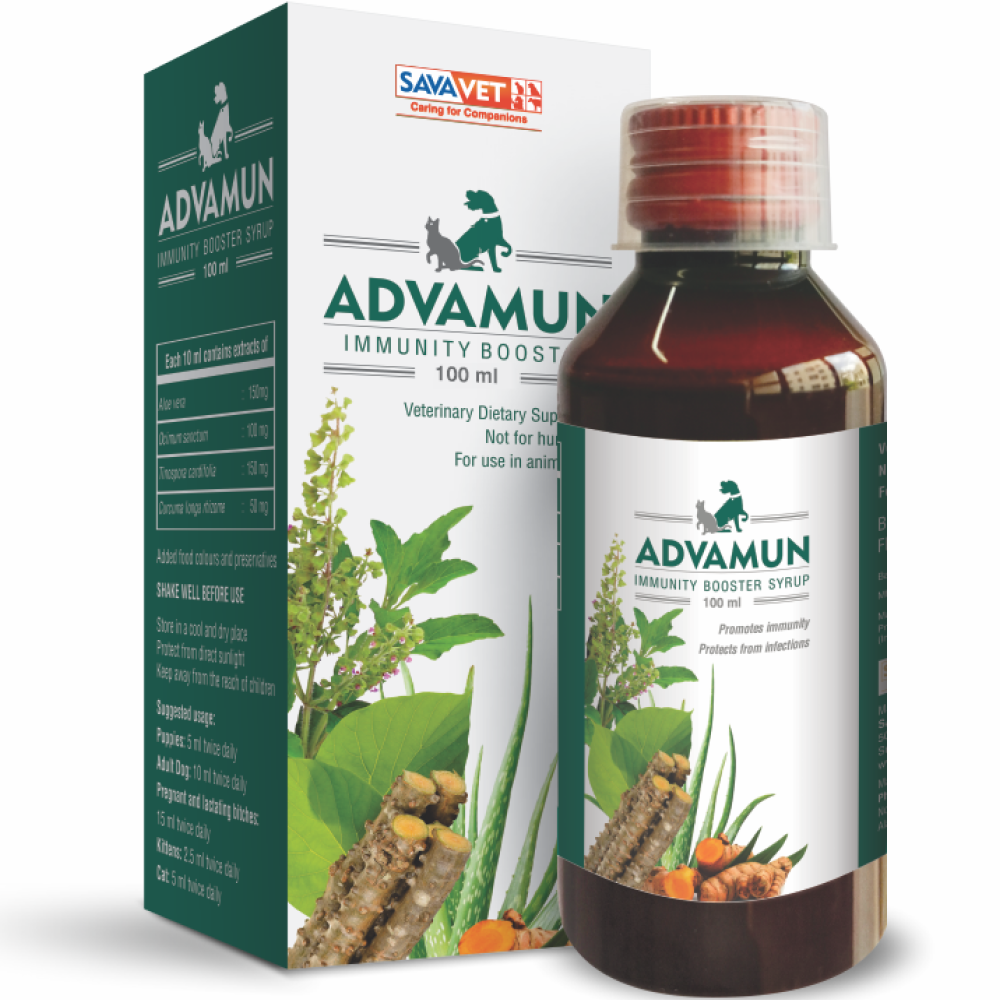 Savavet Advamun Immunity Booster Syrup for Pets