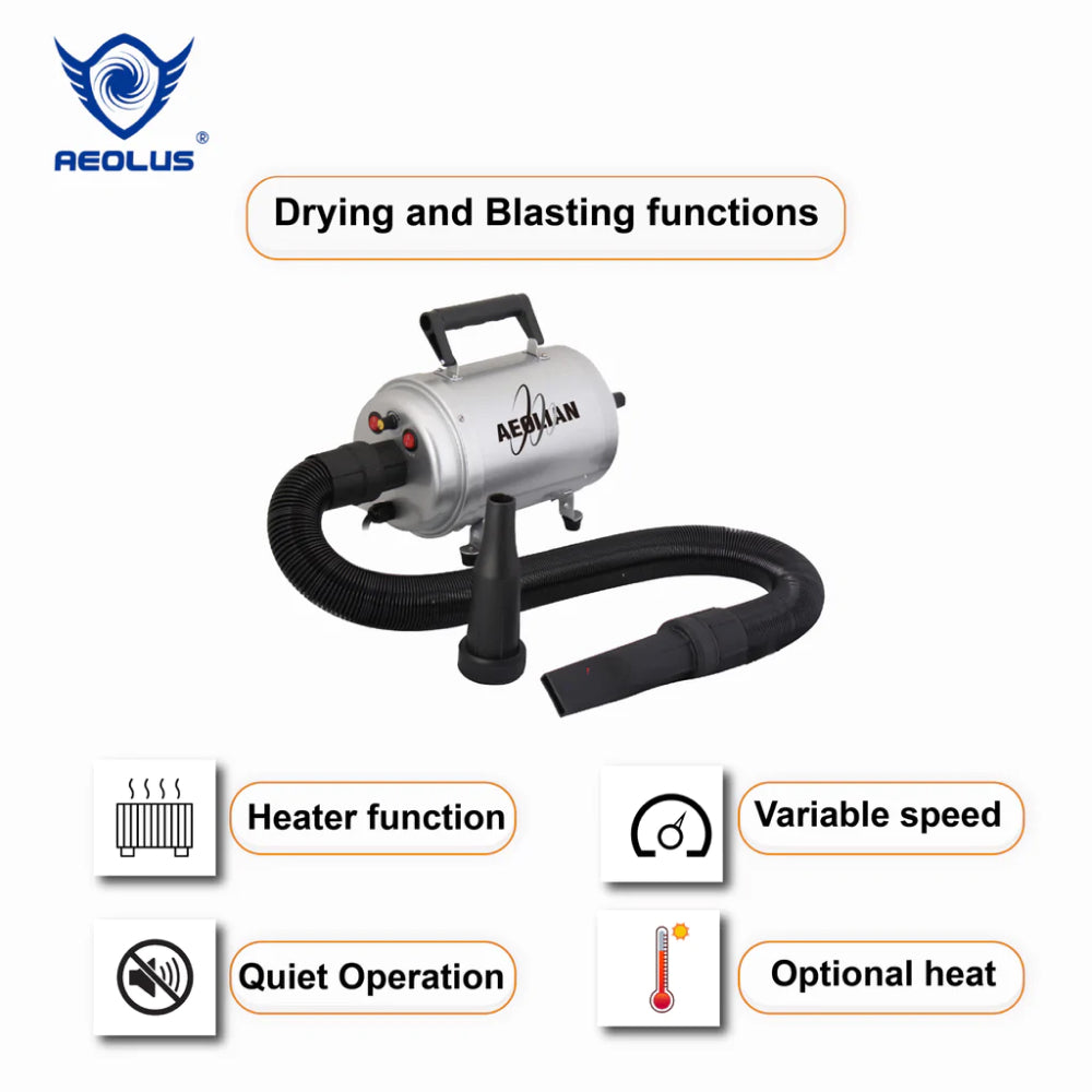 Aeolus Aeolian Blaster Single Motor Grooming Dryer for Pets