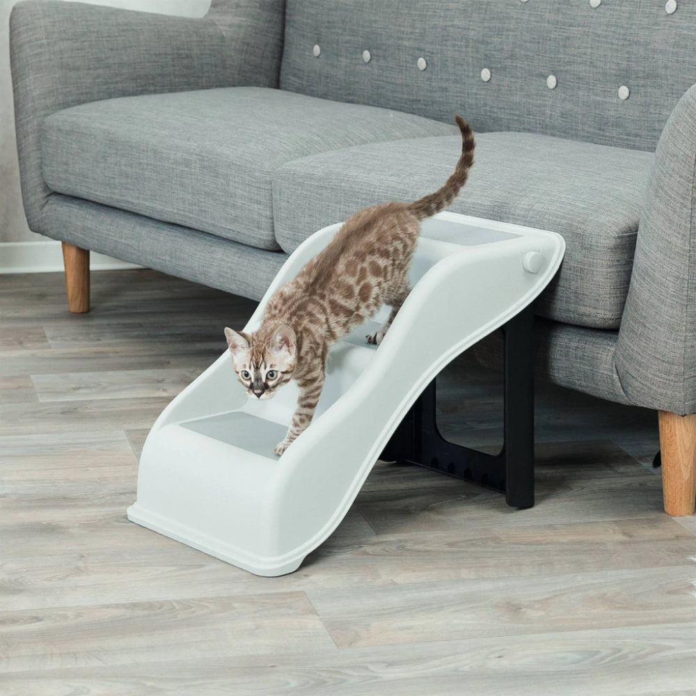 Trixie Steps for Pets (Light Grey)