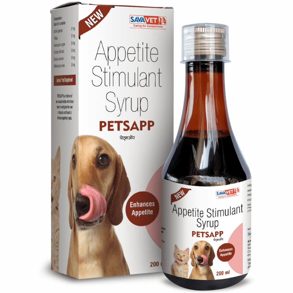 Savavet PetsApp Appetite Stimulant Syrup for Pets