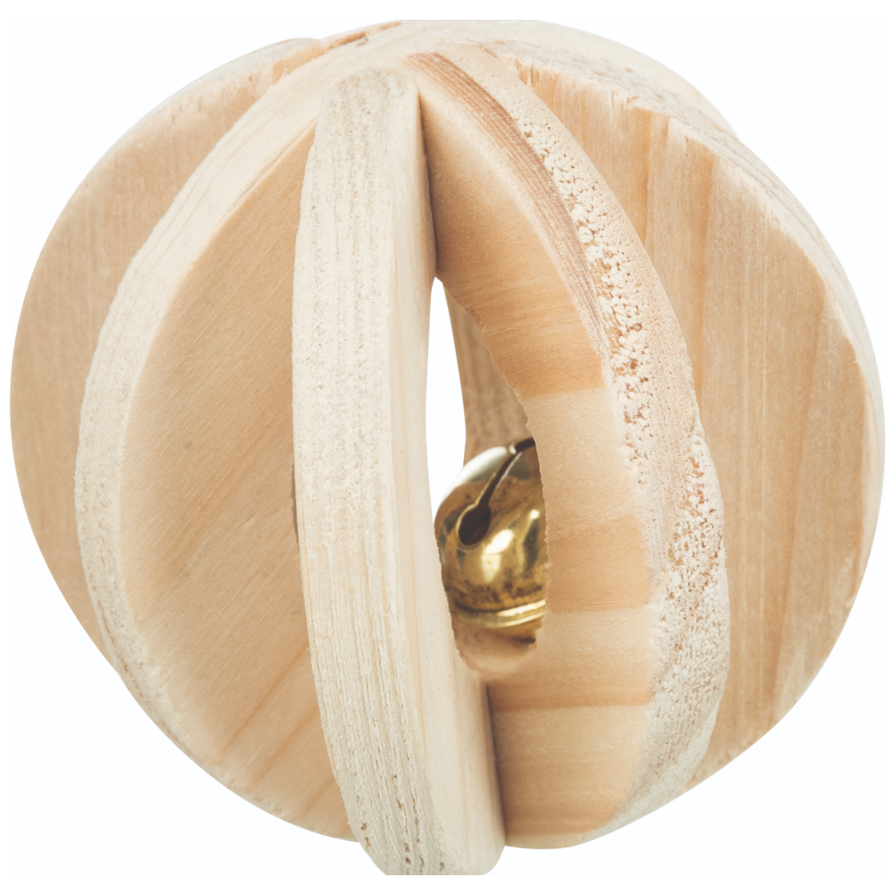 Trixie Slat Ball with Bell Toy for Cats