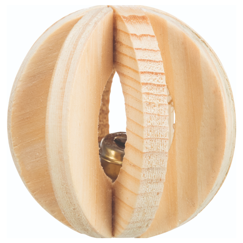 Trixie Slat Ball with Bell Toy for Cats