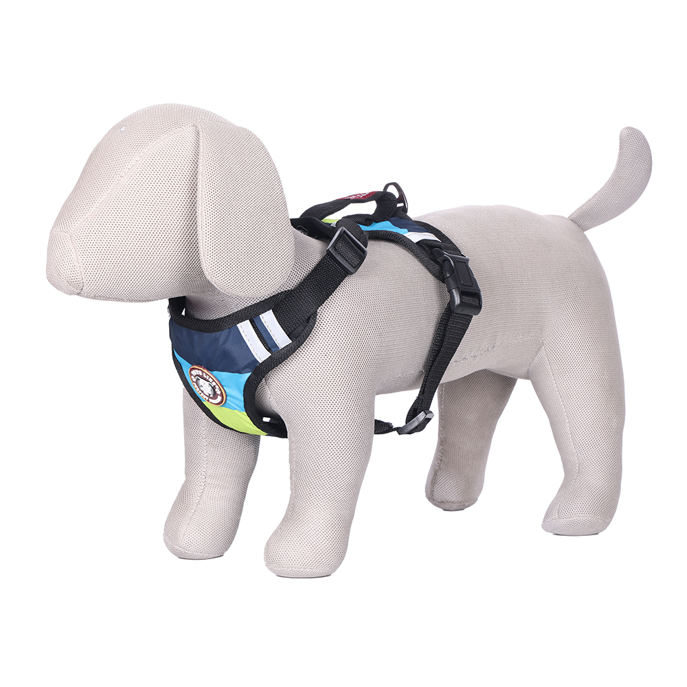 Pets Like Padded Double Side Harness for Dogs (Aqua Green)