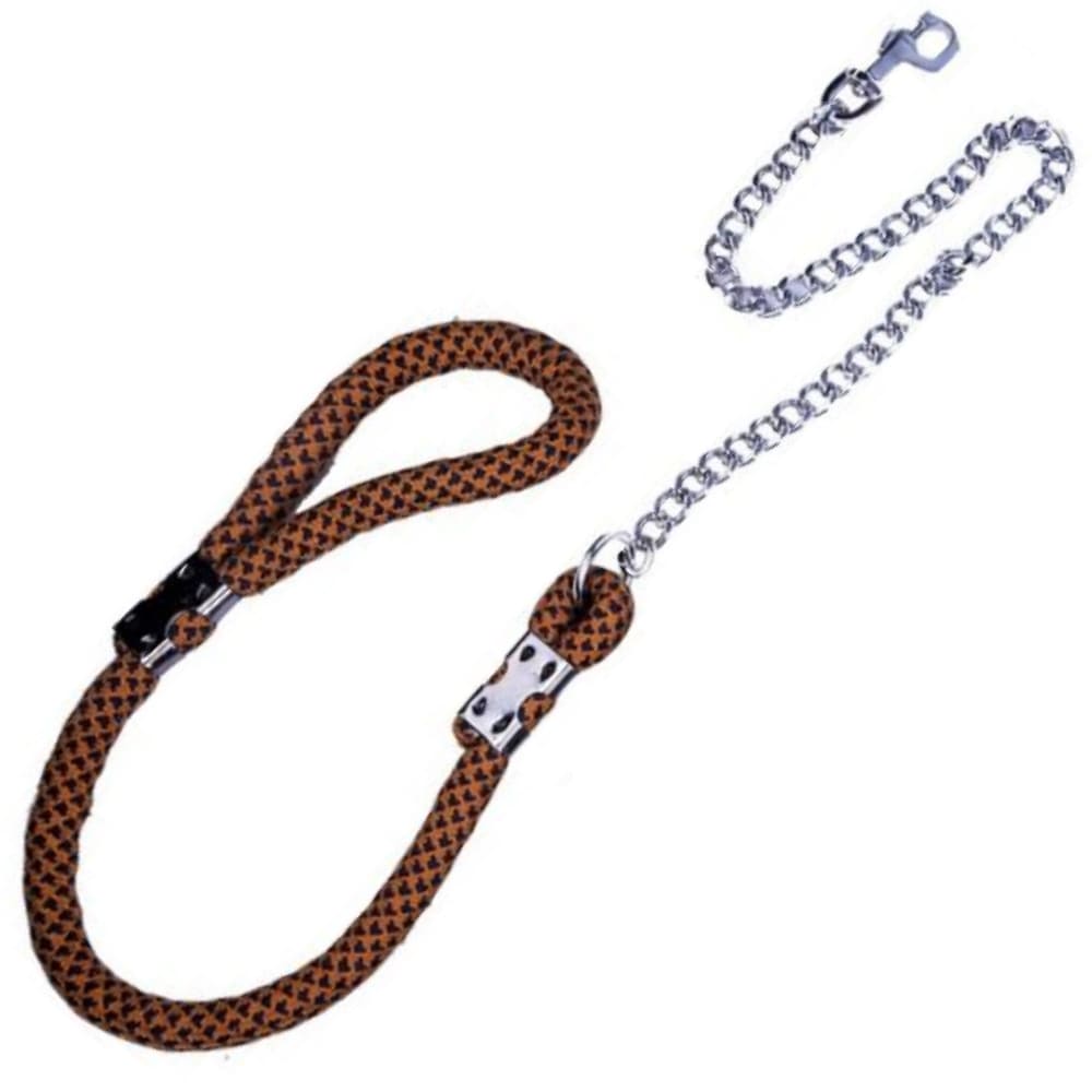 Pets Like Rope Leash with Chain for Dogs (Assorted)