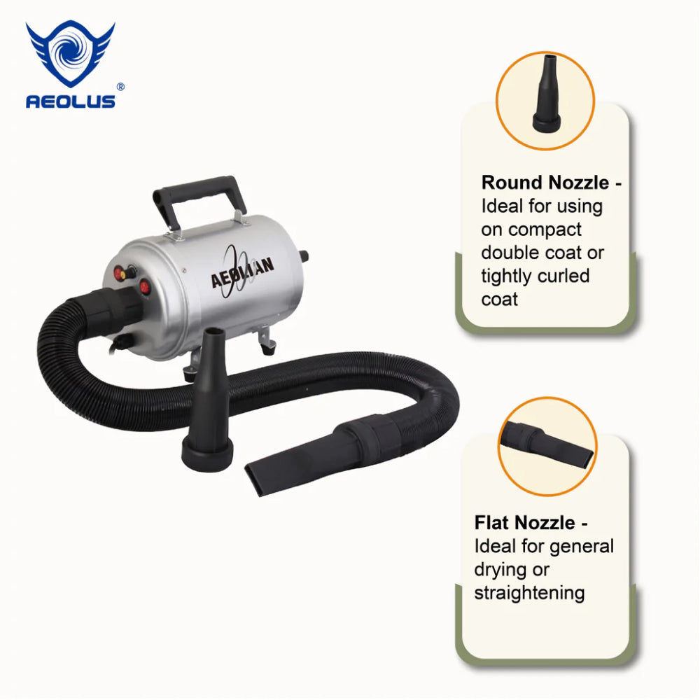 Aeolus Aeolian Blaster Single Motor Grooming Dryer for Pets