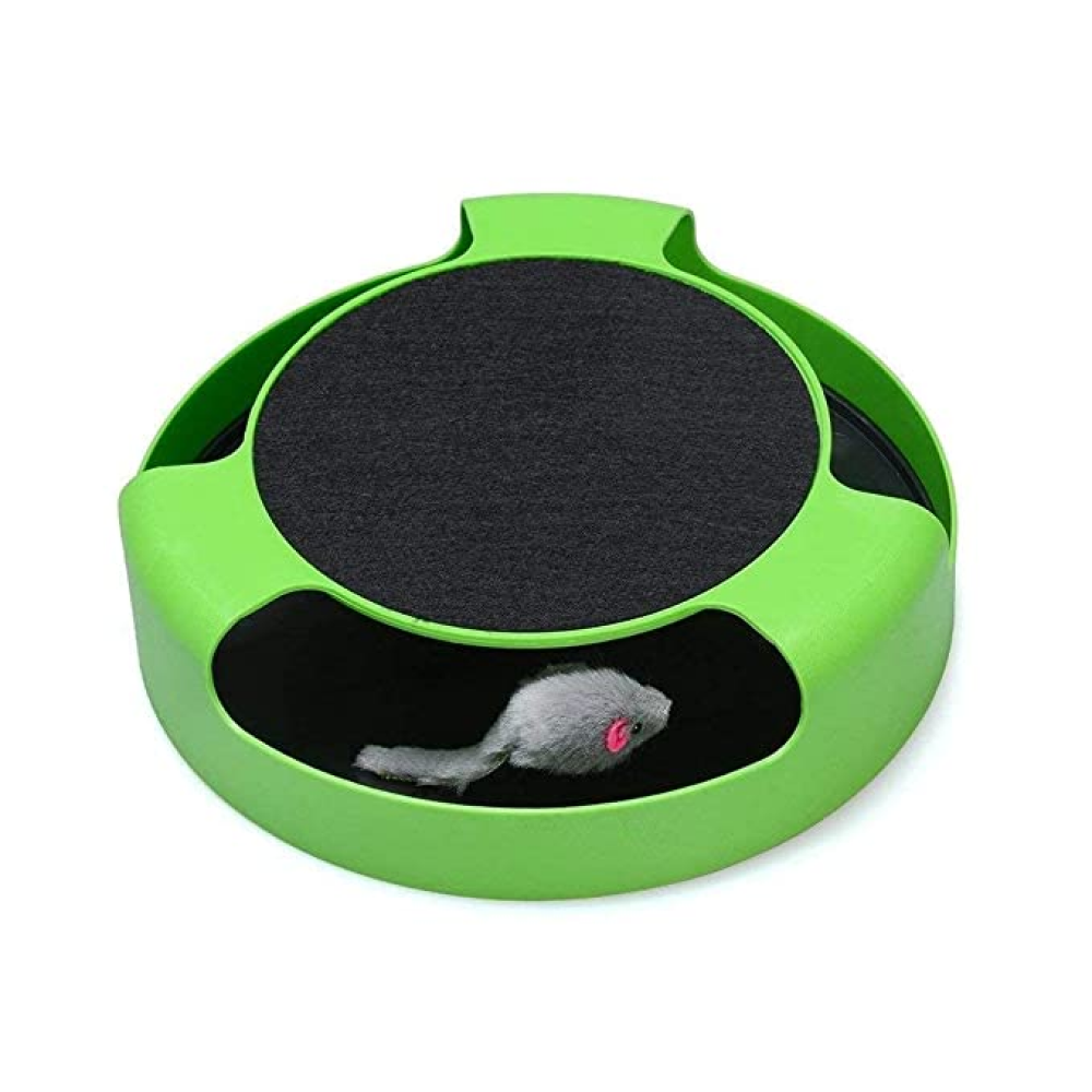 Kiki N Pooch Wheel Scratcher Toy for Cats