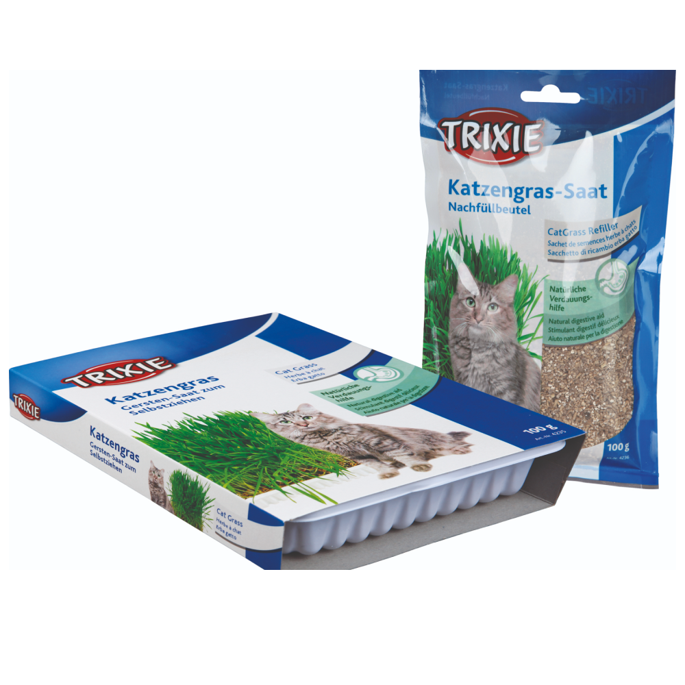Trixie Cat Grass Bowl for Cats