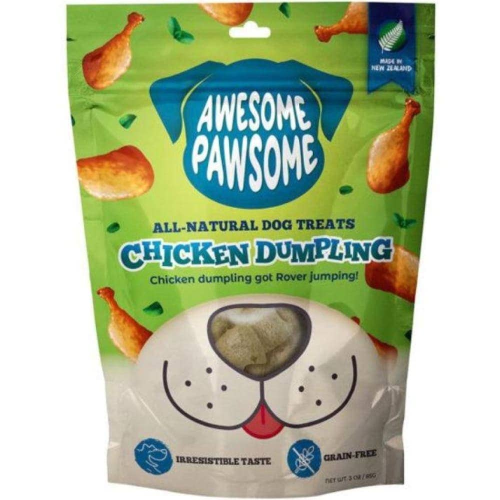 Awesome Pawsome Chicken Dumpling All Natural Grain Free Dog Treats