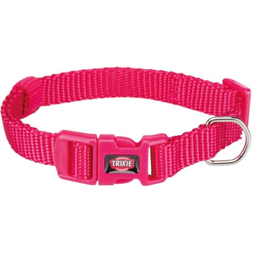 Trixie Premium Collar for Dogs (Fuchsia)