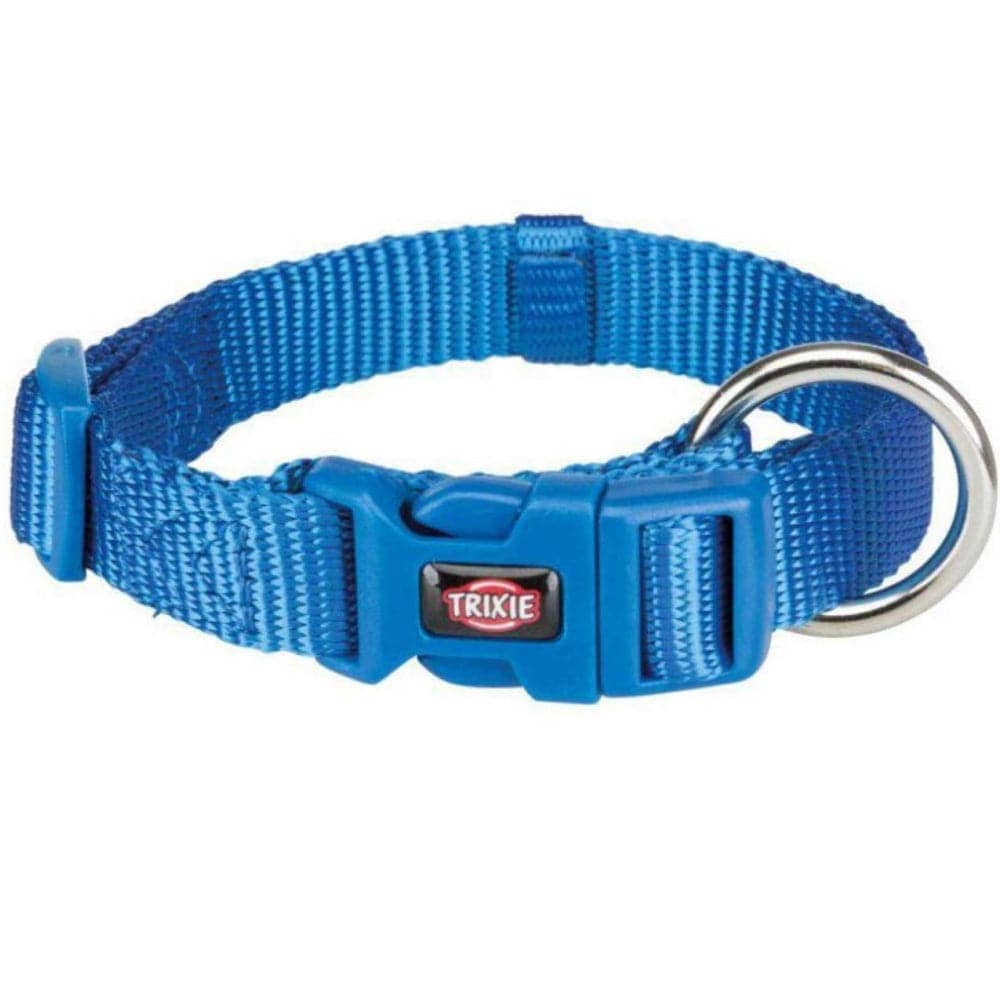 Trixie Premium Collar for Dogs (Royal Blue)
