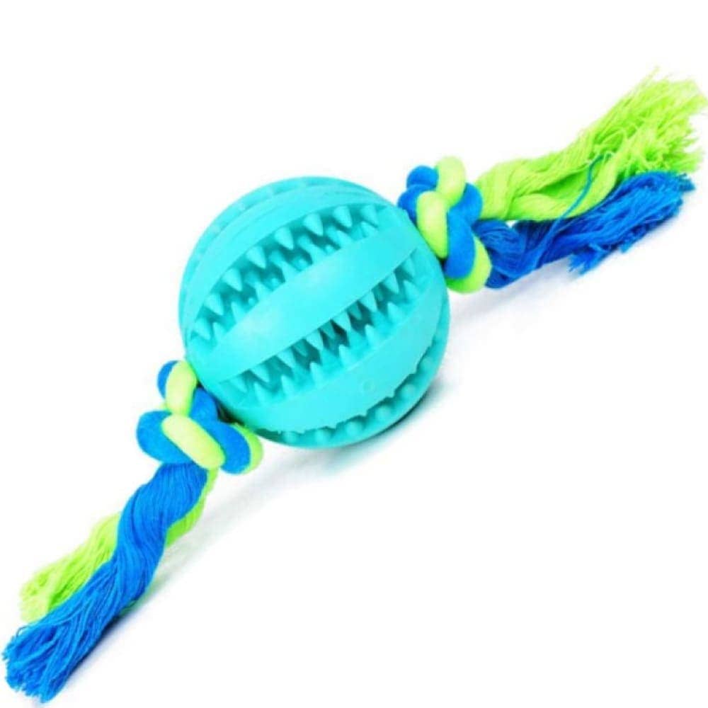 Emily Pets Chew Ball with Cotton Rope for Dogs (Medium)