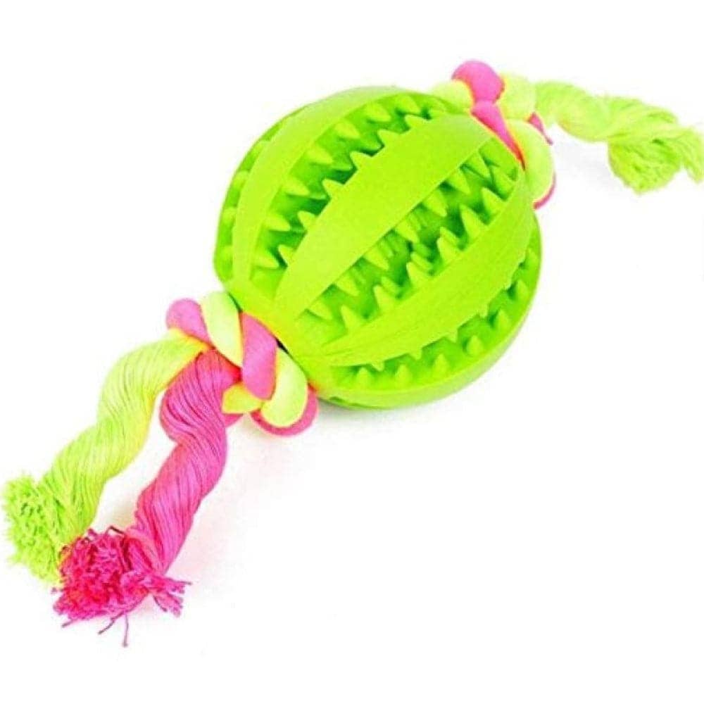 Emily Pets Chew Ball with Cotton Rope for Dogs (Medium)
