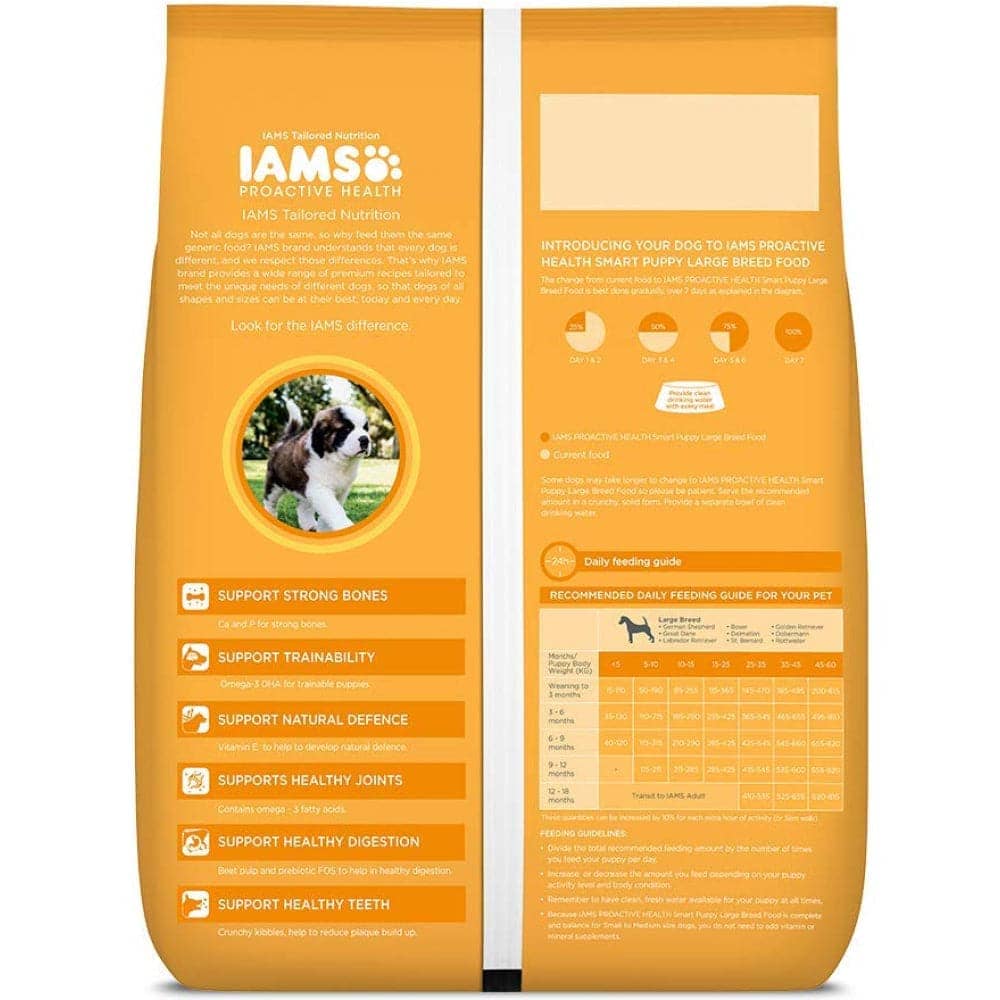 IAMS Proactive Health Smart Puppy Large Breed Dog Dry Food Sample