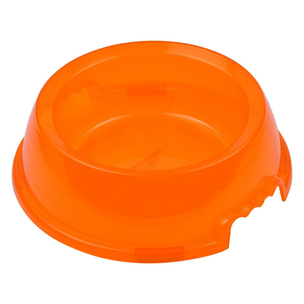 Glenand Translucent Plastic Bowl for Pets