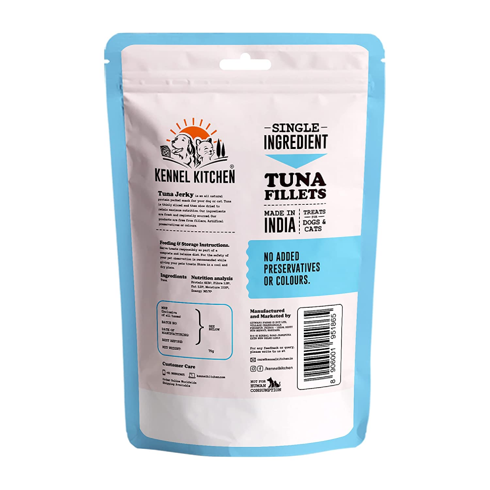 Kennel Kitchen Air Dried Tuna Fish Jerky Treats