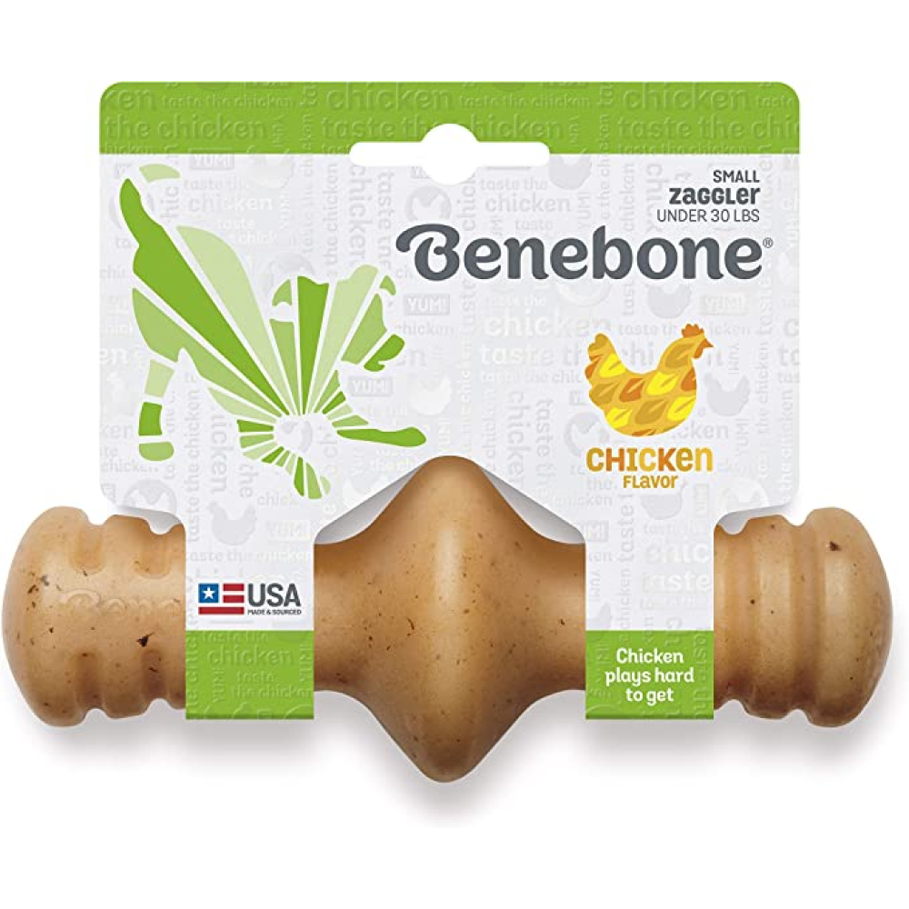 Benebone Zaggler Chicken Chew Toy for Dogs