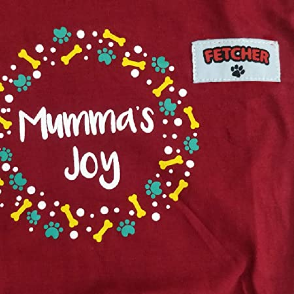 Fetcher Yellow & Red Premium T-Shirts for Pets (Set of 2)