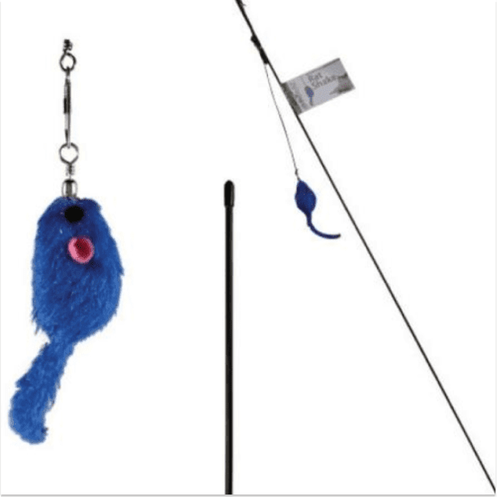Nutrapet Rat Shake Cat Wand Cat Toy