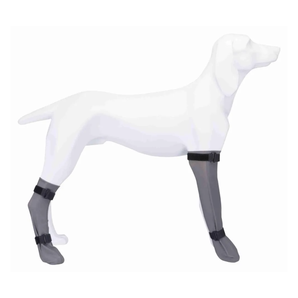 Trixie Protective Silicone Sock for Dogs (Grey)