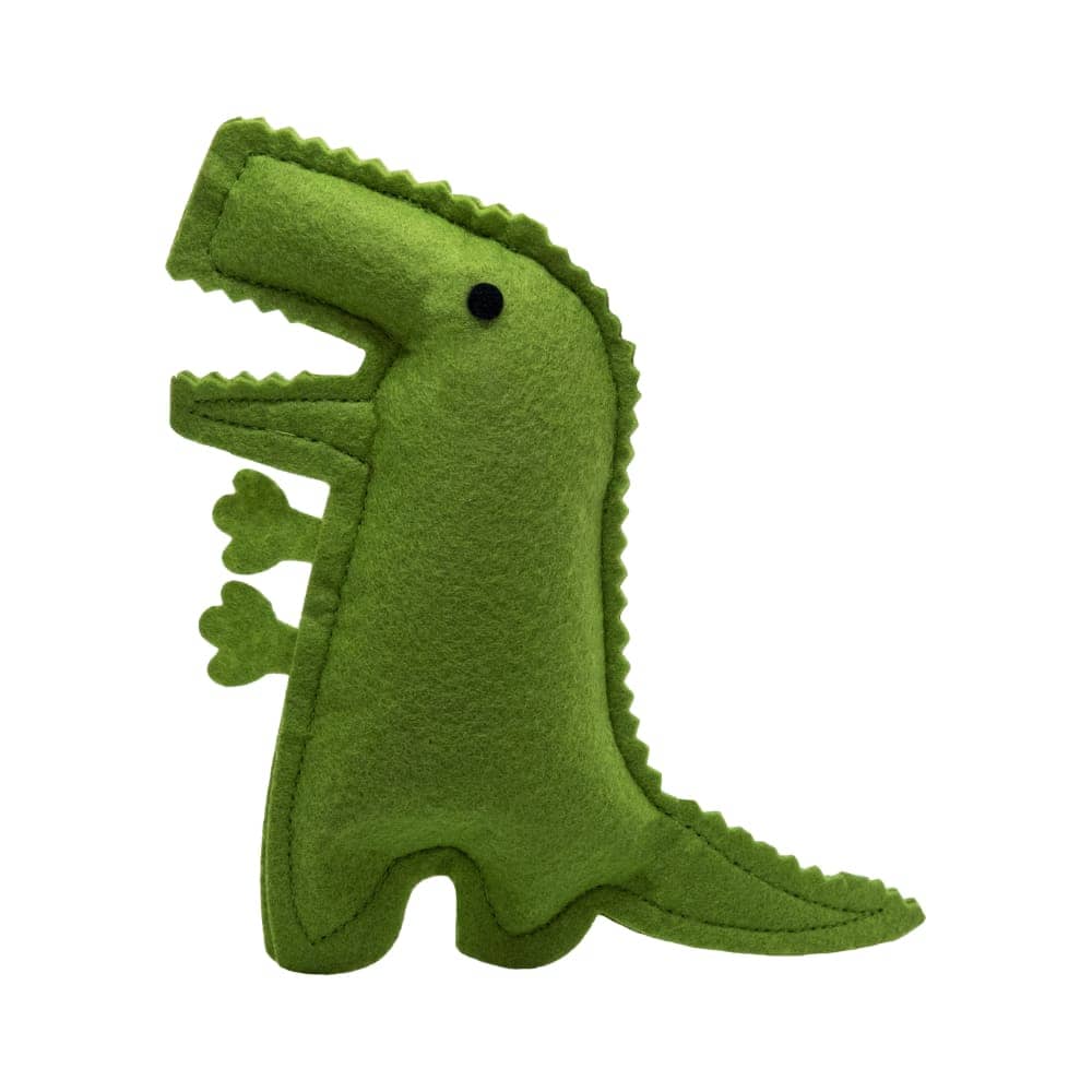 Hriku Bheemsarat Dinosaur Catnip Toy for Cats (Green)