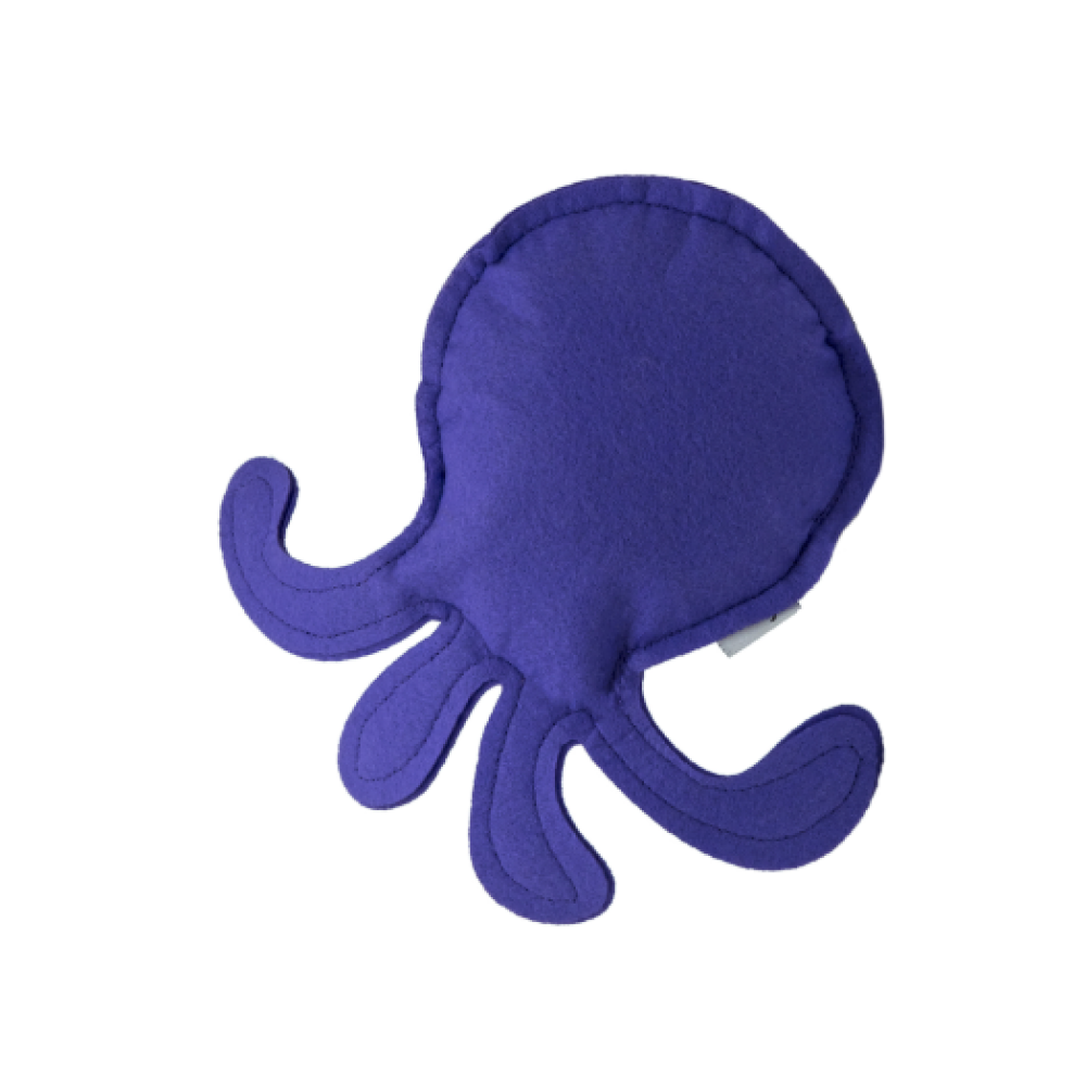 Hriku Ashtbahu Octopus Catnip Toy for Cats (Purple)