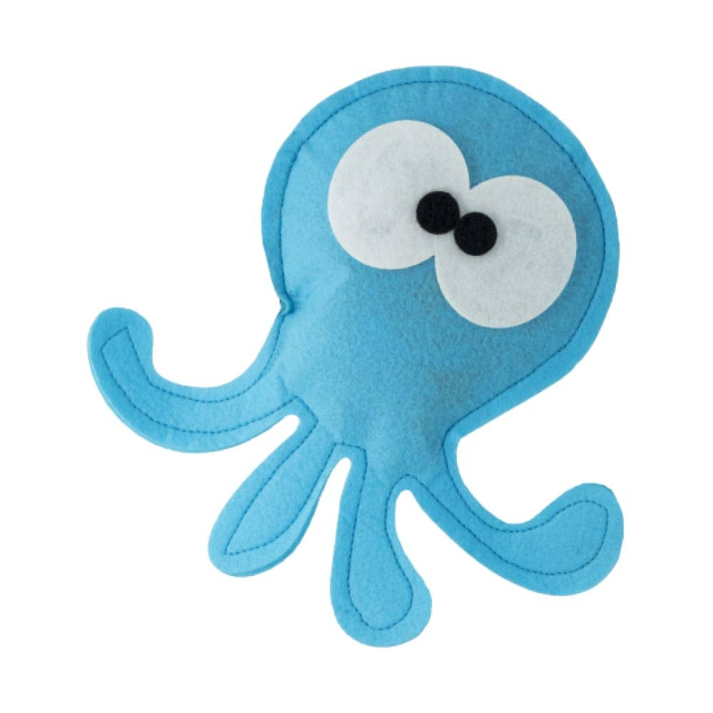 Hriku Ashtbahu Octopus Catnip Toy for Cats (Blue)