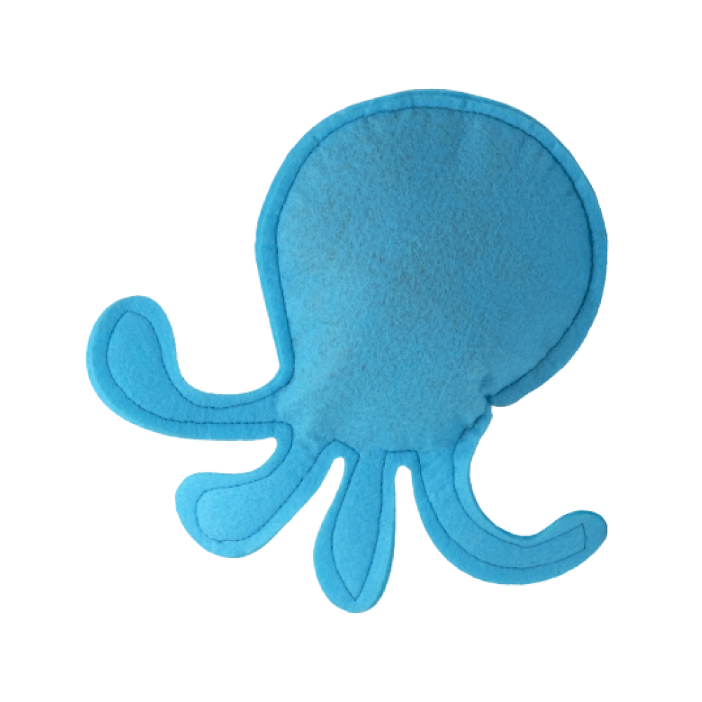 Hriku Ashtbahu Octopus Catnip Toy for Cats (Blue)
