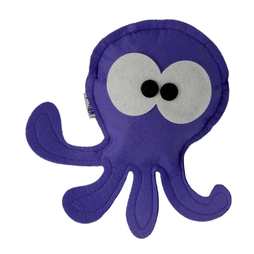 Hriku Ashtbahu Octopus Catnip Toy for Cats (Purple)
