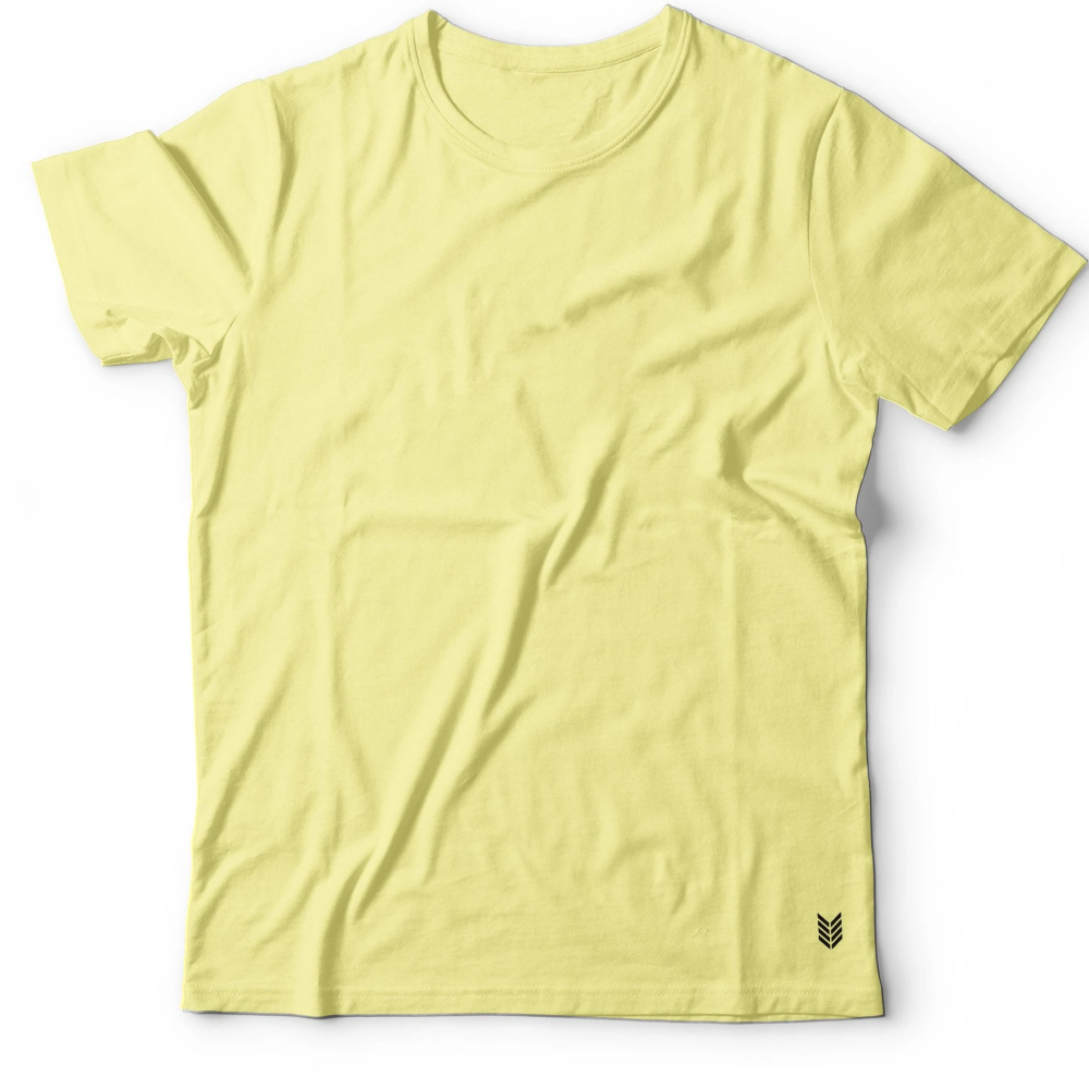 Ruse "Family Favourite" Printed Half Sleeves T-Shirt Combo for Dogs and Humans (Lemon Yellow)