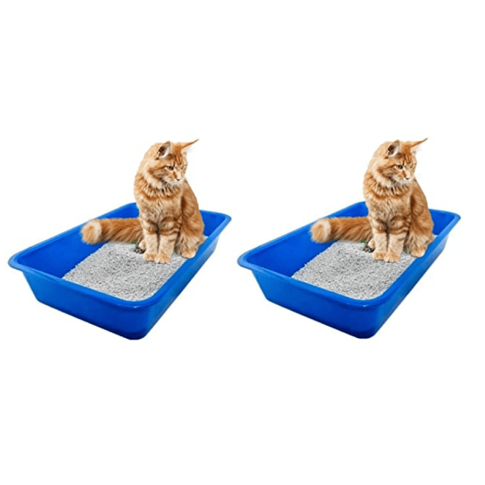Petcrux Exclusive Cat Litter Tray (pack of 2)