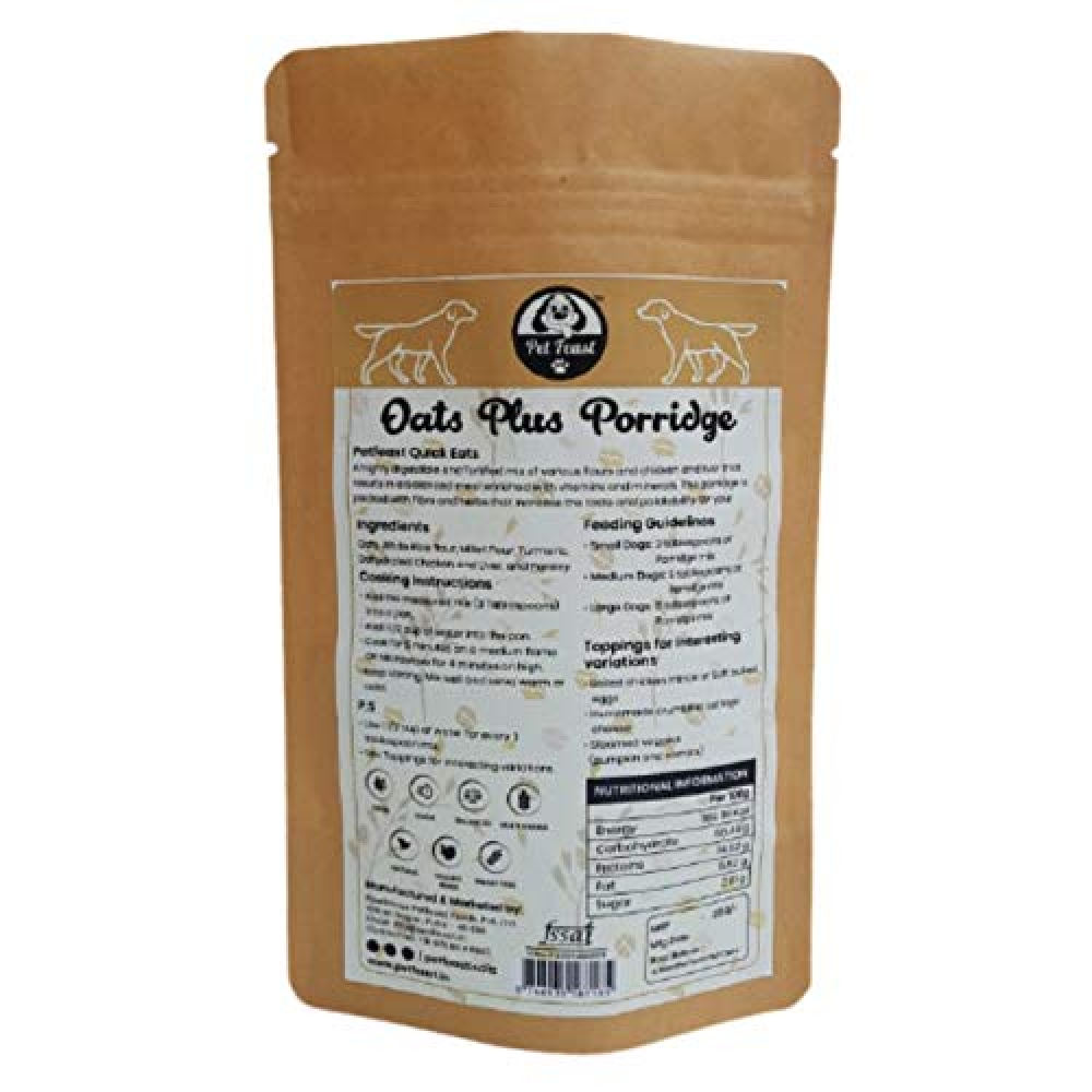 Pet Feast Oats Plus Porridge For Dogs