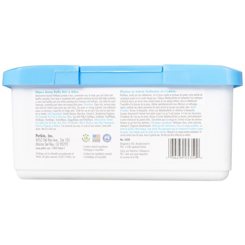 Petkin Petwipes for Pets