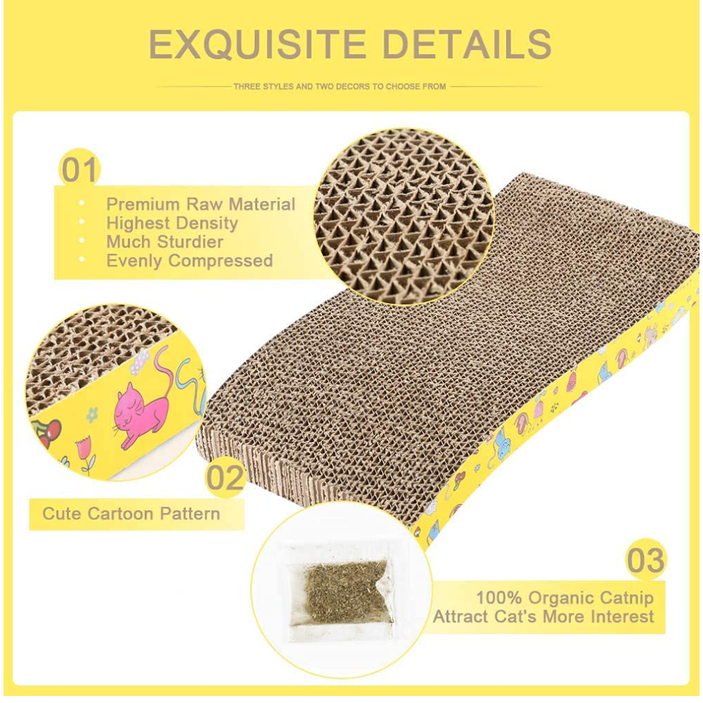 Pets Empire Scratcher Board for Cats (44.5x21x4cm)