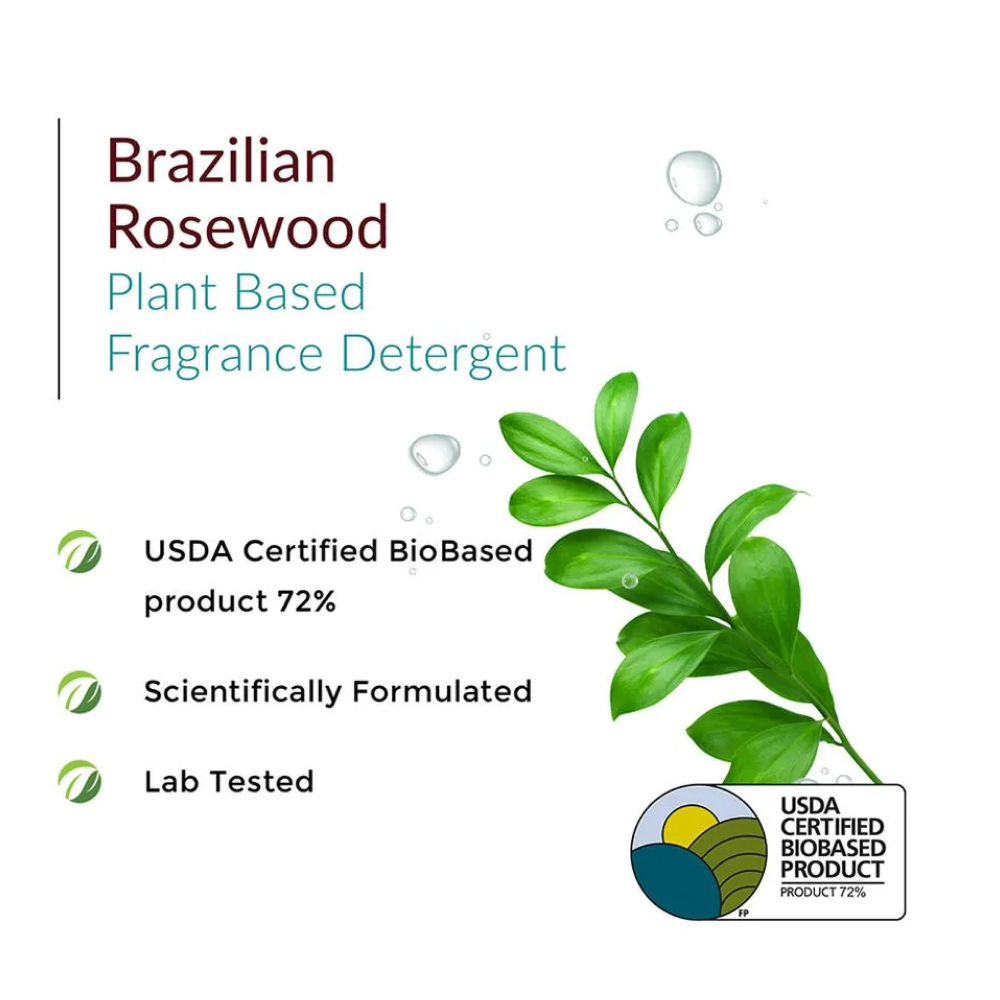 Born Good Brazilian Rosewood Fragrance Plant Based Detergent