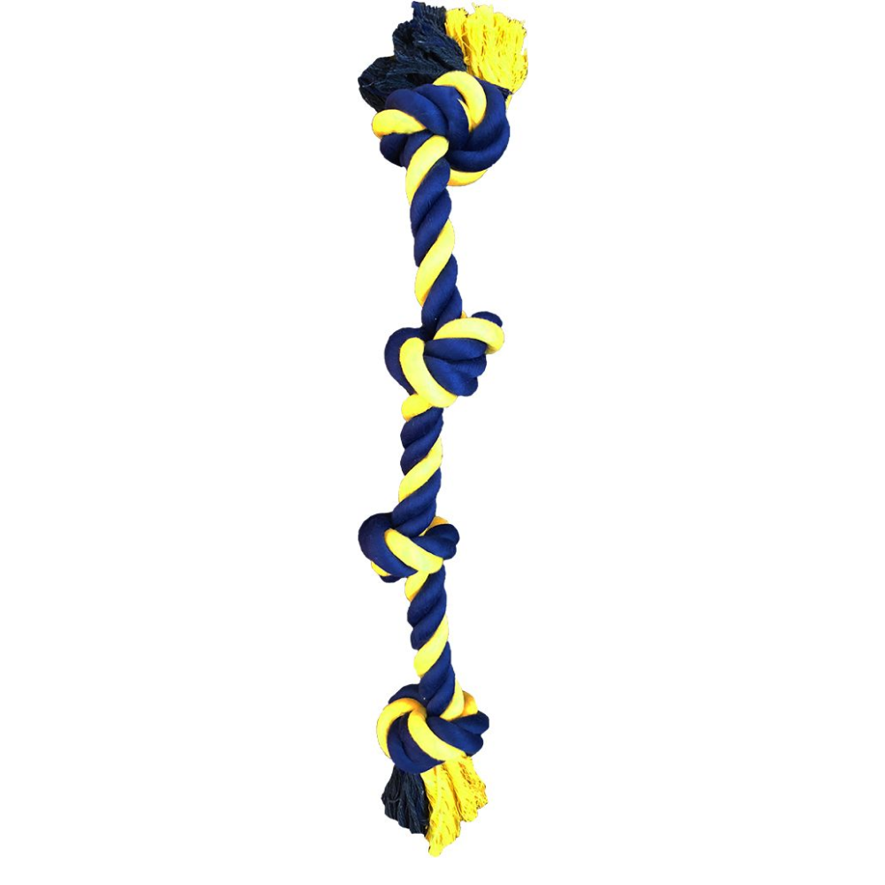 Petsport Large Four Knot Cotton Rope Toy For Dogs